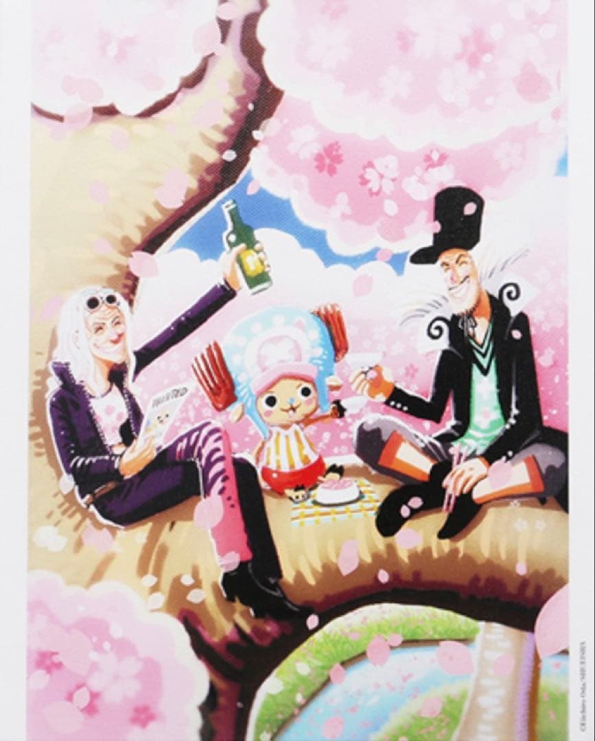 ☆ ワンピース　フルカラーアートボード　夢の一枚　チョッパー　くれは　ヒルルク