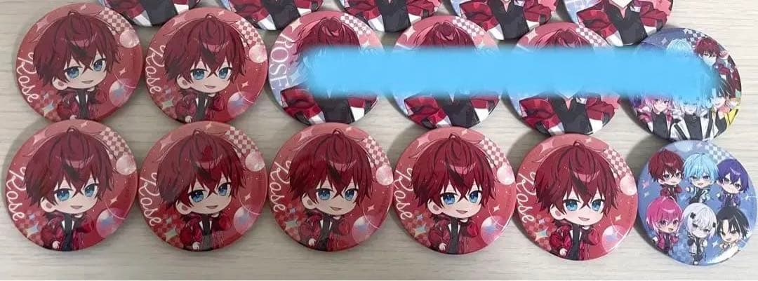 めておら 缶バッジ ロゼ