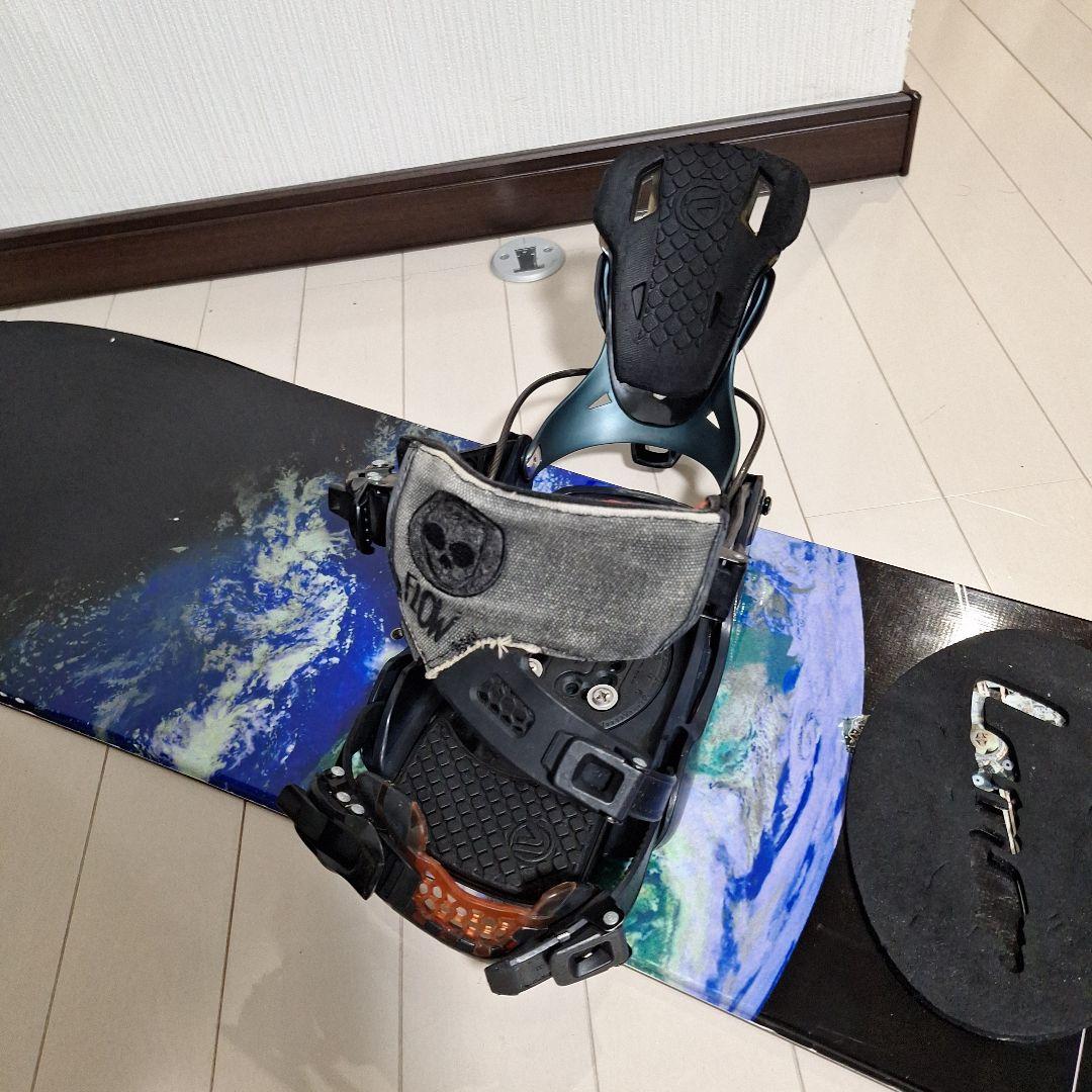 スノーボードセット　K2 149センチ　フローファイブSEハイブリッドMサイズ