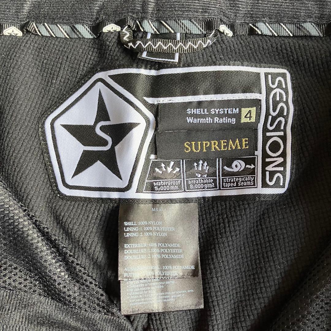 未使用　セッションズ　シュプリーム　スノボウェア　パンツ　メンズ　M　ブラック