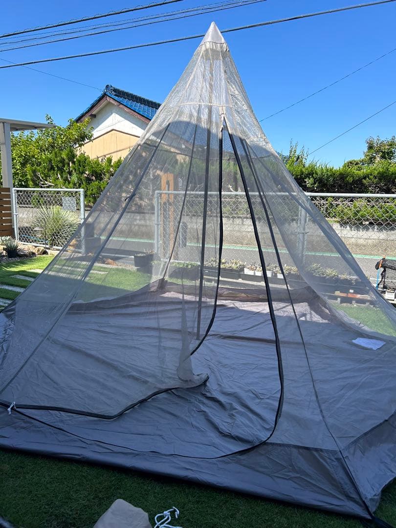 NAOKI　　DOD ワンポールテントＭ　専用グランドシート付