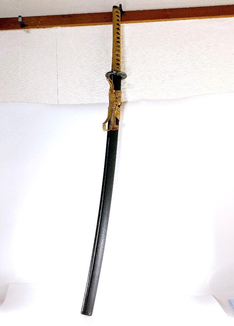 模造刀 新選組局長 近藤勇拵え 長曽称虎徹 約105㎝ 演劇 置物 コスプレ　☆