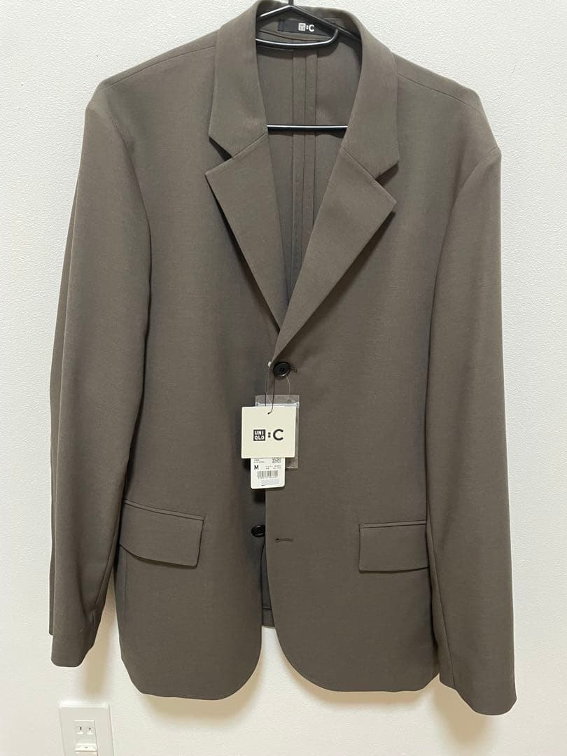 ユニクロC 感動ジャケット ダークブラウン M 新品