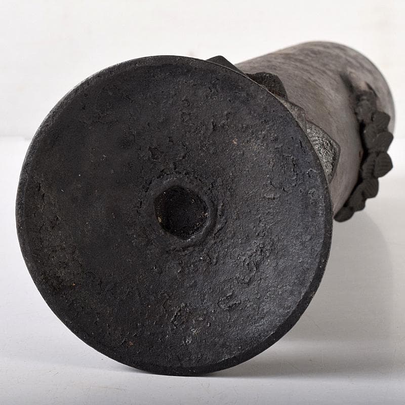 仏教美術　古銅　佛経筒　時代箱　M　R8290