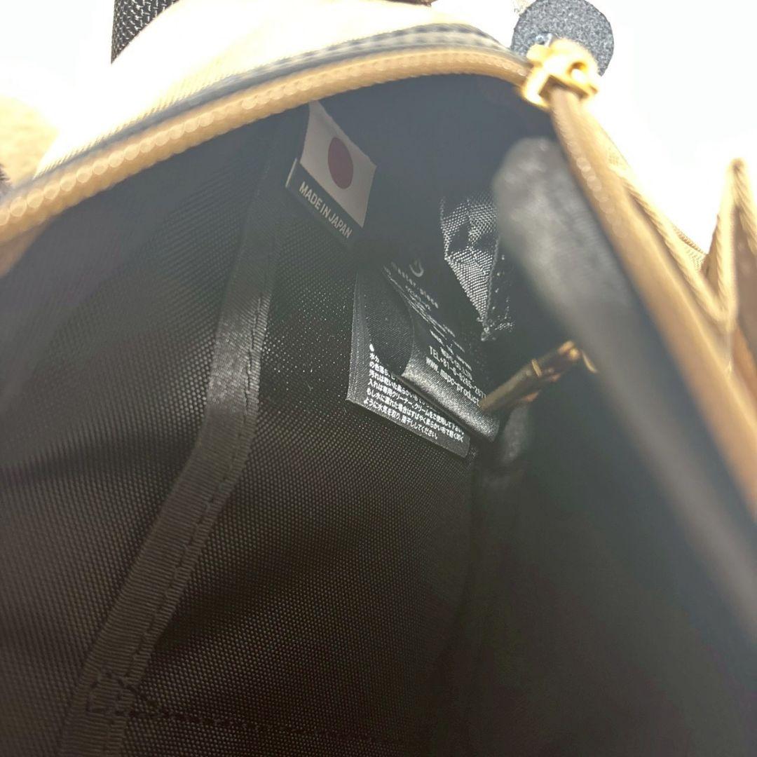 未使用に近い　マスターピース　link ショルダーバッグ　スクエア　ユニセックス