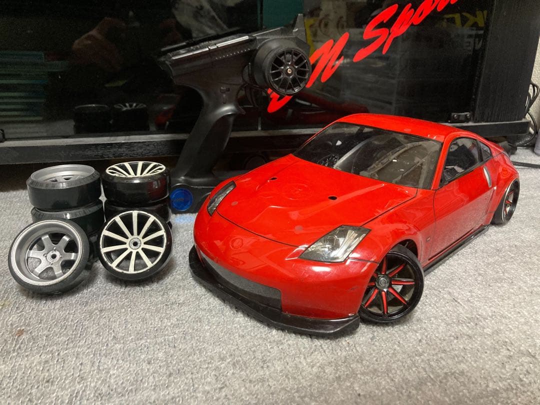 TT01 MRCコンバージョン プロポ付き