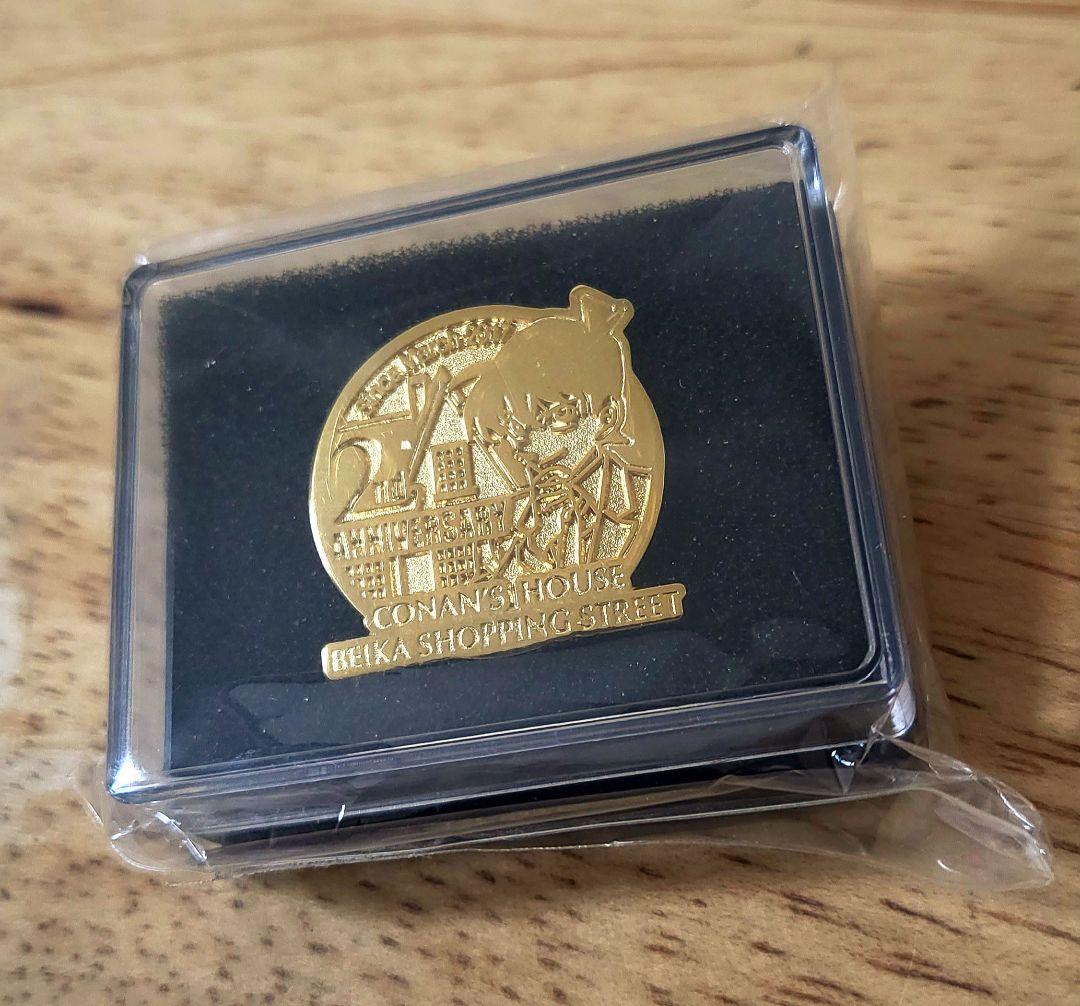 【希少】名探偵コナン 米花商店街 2周年記念 ピンバッジ 工藤新一　値下げOK