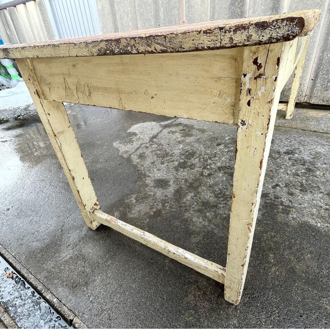 アンティーク/フランス/古材/ダイニングテーブル/センターテーブル/机/店舗什器