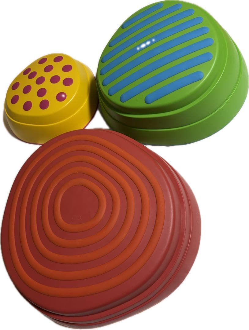 ‼️お値下げ‼️体操　レインボーバランスストーン　収納袋付き　weplay 正規品