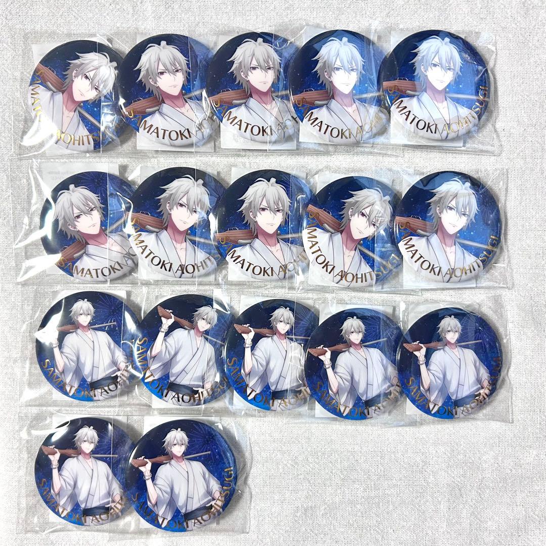 ヒプノシスマイク ヒプマイ オンラインくじ 左馬刻 缶バッジ 17個