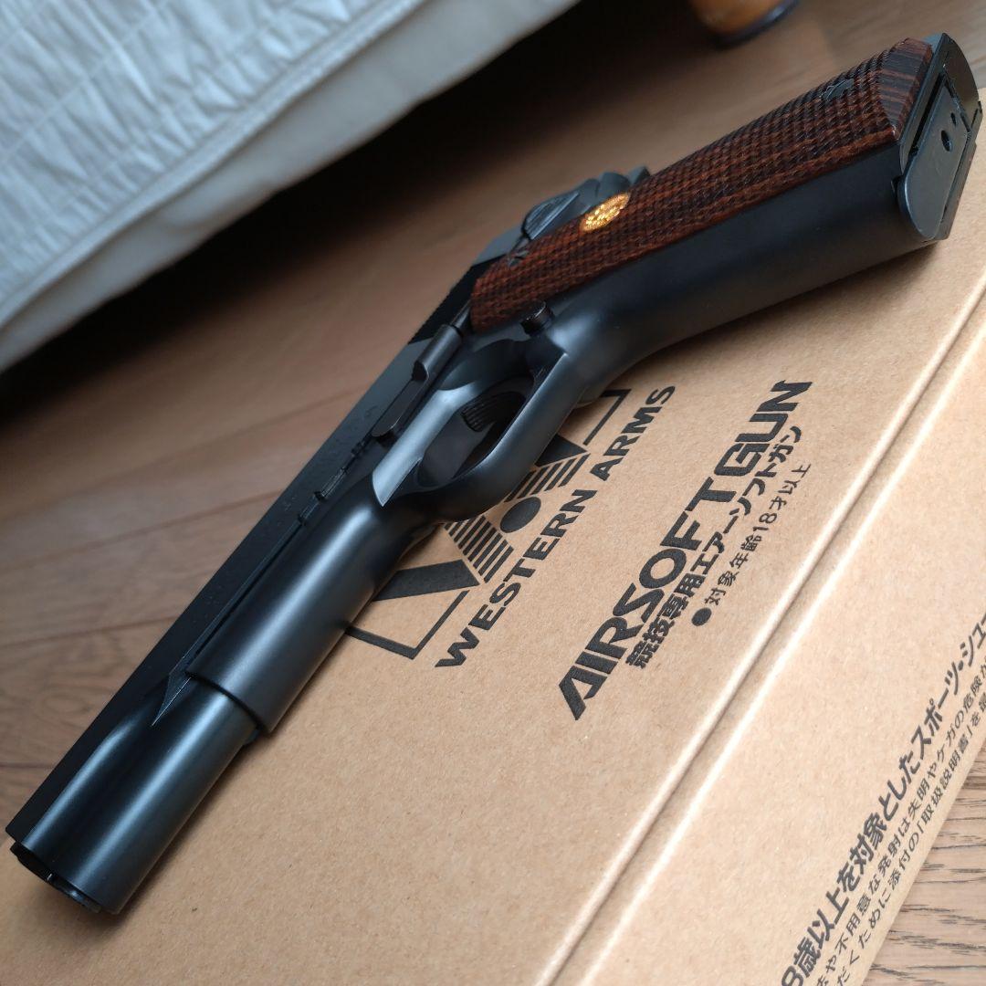 ウエスタンアームズ　コルト　シリーズ 70　ガンブラックver.