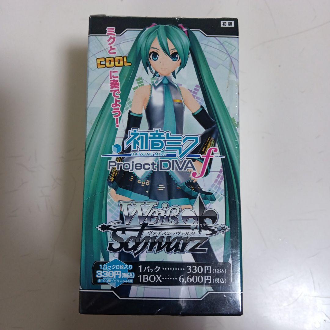 ［希少］初音ミク Project DIVA f ヴァイスシュヴァルツ1ボックス