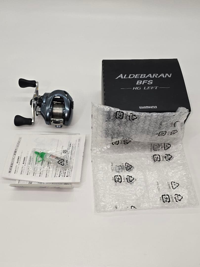 【SHIMANO】【22アルデバランBFS HG 左】【美品】【淡水のみ】