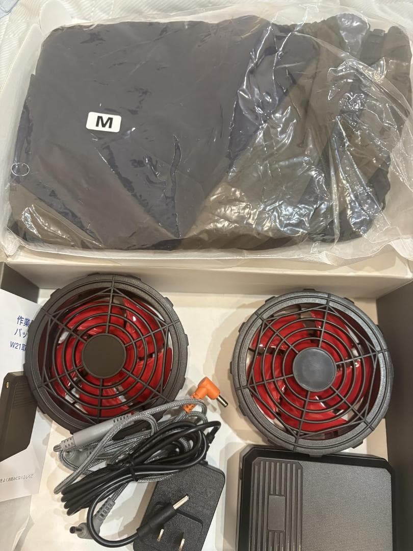 [AGGOZ] 空調作業服 バッテリーセット【2025最強爆風 30V超高出力A