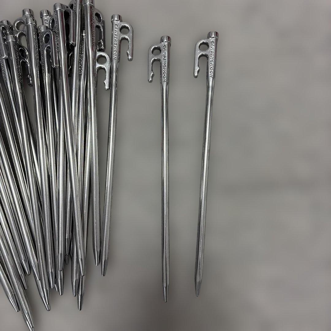 CAMPINGMOON ペグ 24本セット　30cm