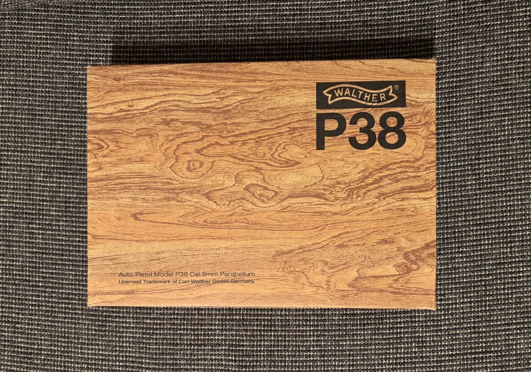 マルゼン MARUZEN ワルサー P38 ガスブローバック スペアマガジン付き