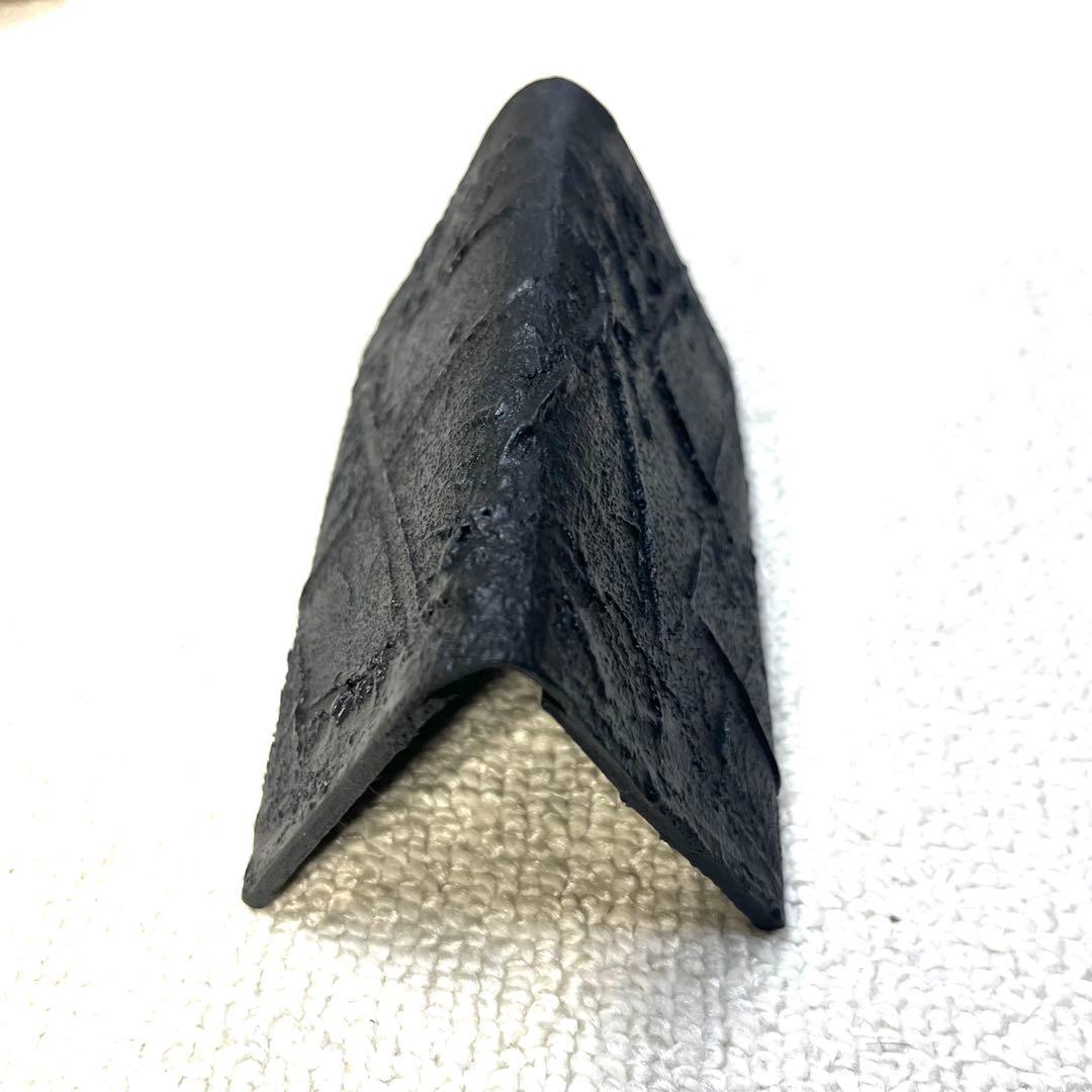 【美品】カガリユウスケ カードケース 黒壁 牛革 漆喰 パテ 名刺入れ