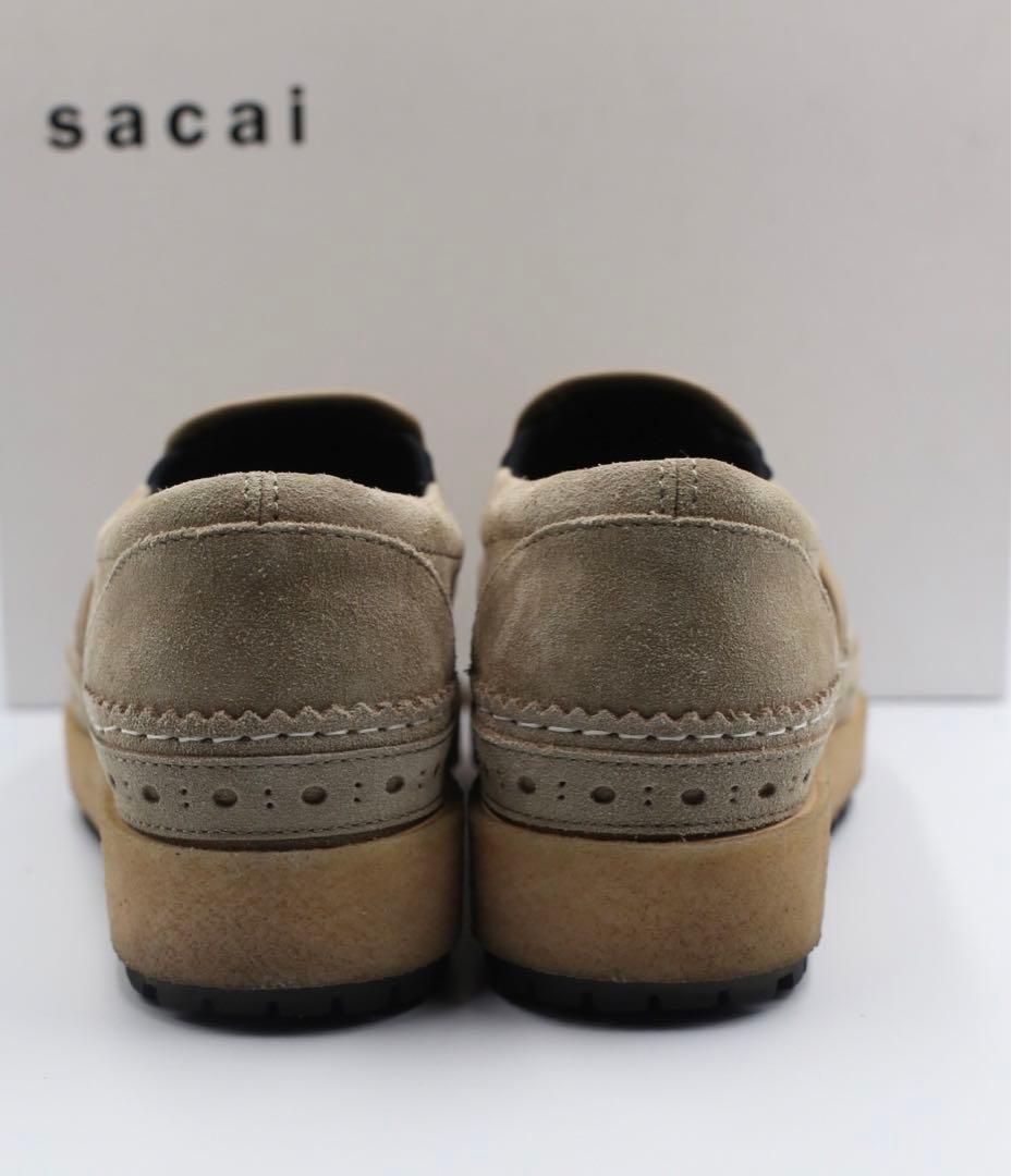sacai モカシン スエード ローファー スリッポン