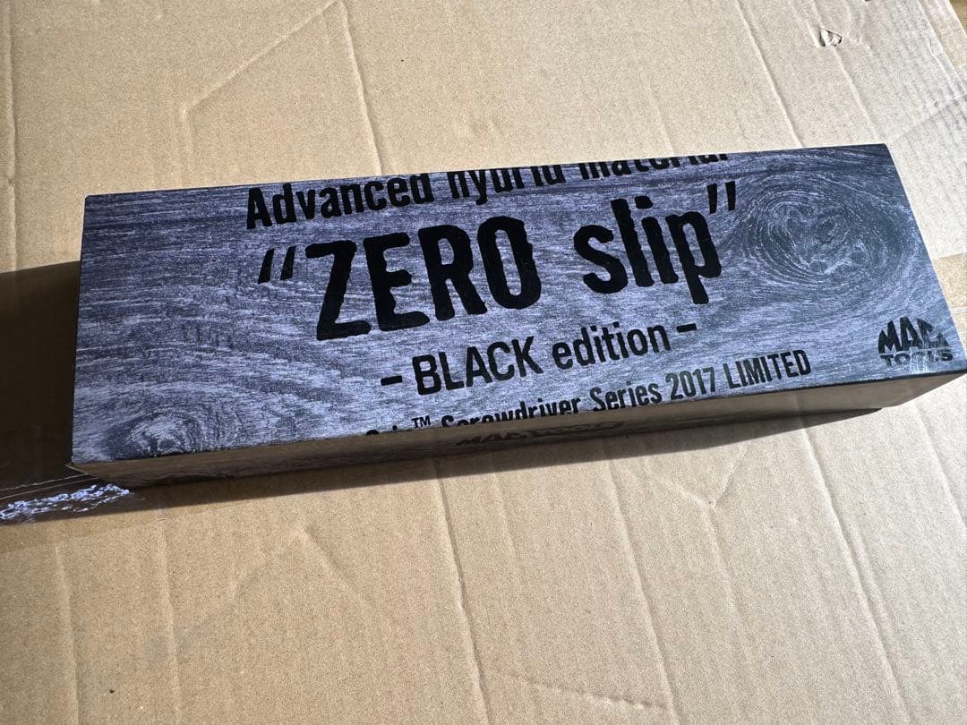 ZERO slip BLACKedition マイナス貫通ドライバー 2本セット