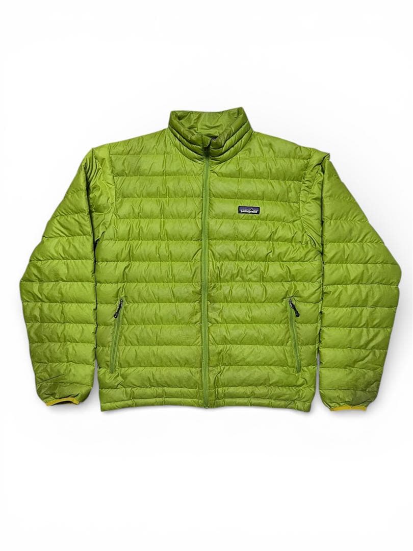 patagonia メンズ ダウンジャケット ゲッコーグリーン
