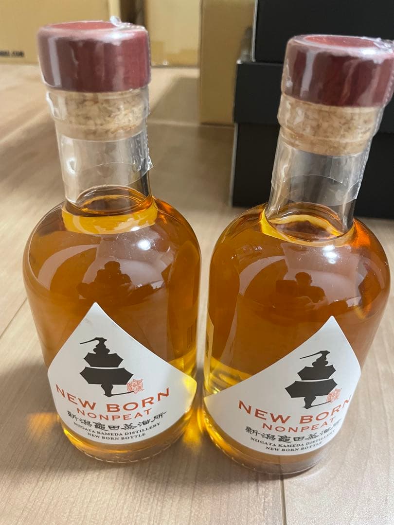 亀田蒸留所　新潟亀田 ニューボーン Nonpeat ノンピート　2本セット