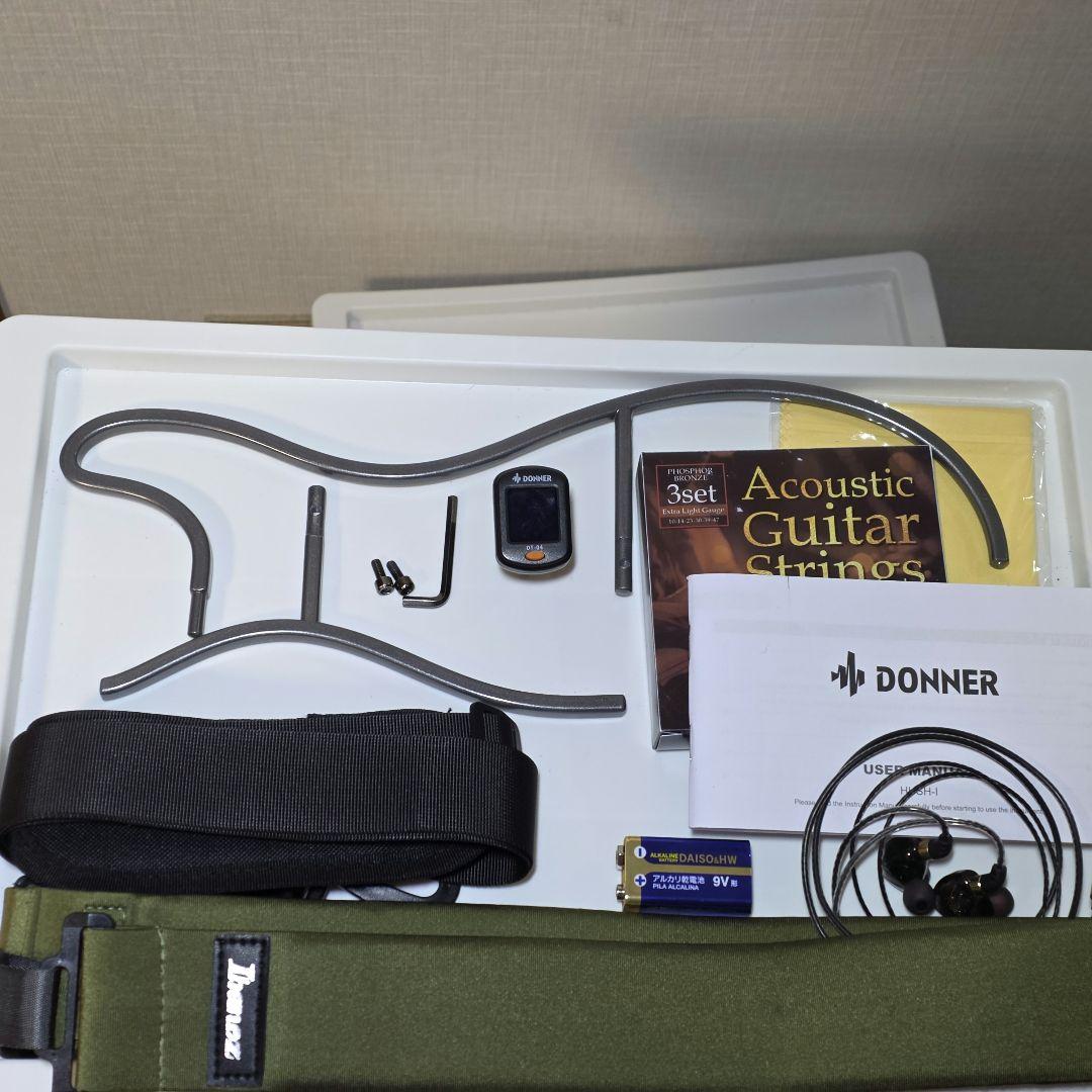 Donner Hush i アコースティック サイレント トラベル ギター