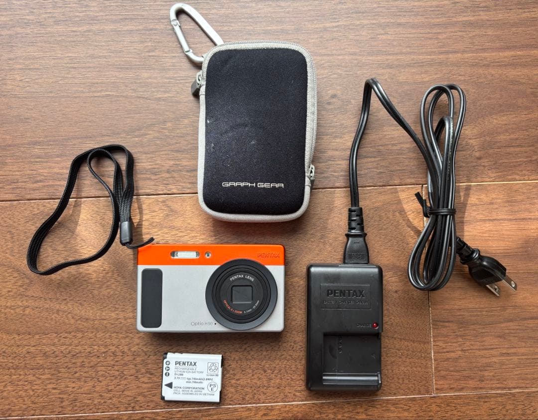 PENTAX ペンタックス Optio H90 デジカメ 美品 動作品