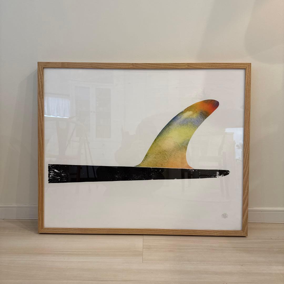 Matthew Allen サーフボードSurfing Art Print