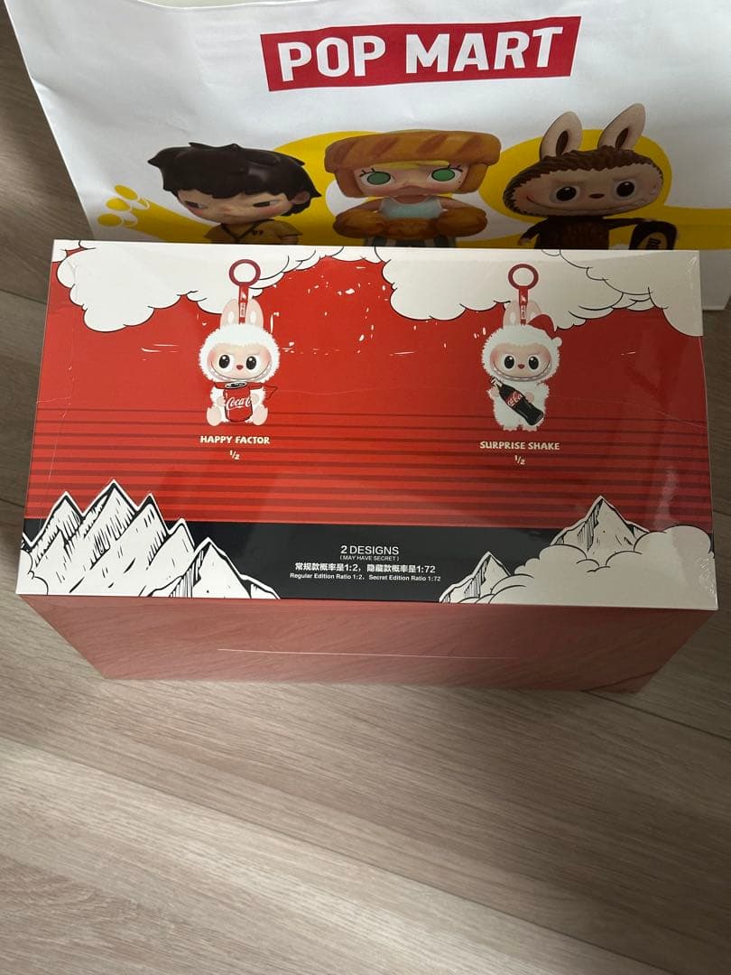 ポップマート ラブブ 【アソートボックス】 コカコーラ