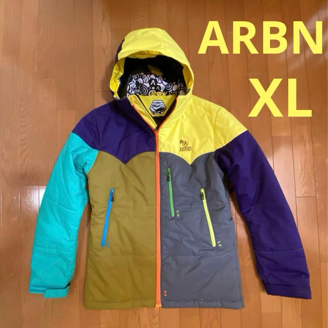 超美品　ARBN アーバン　スキー　スノボ　スノーボードウェア　ジャケット　XL