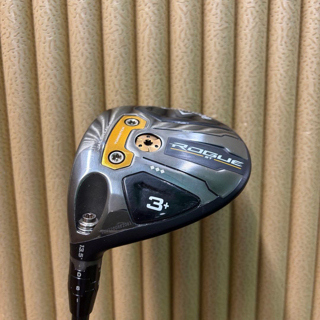 【ツアー支給品】Callaway Rogue ST 3+ 13.5度　レフティ