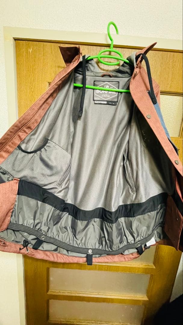 BONFIRE Destroy ジャケット 赤/青