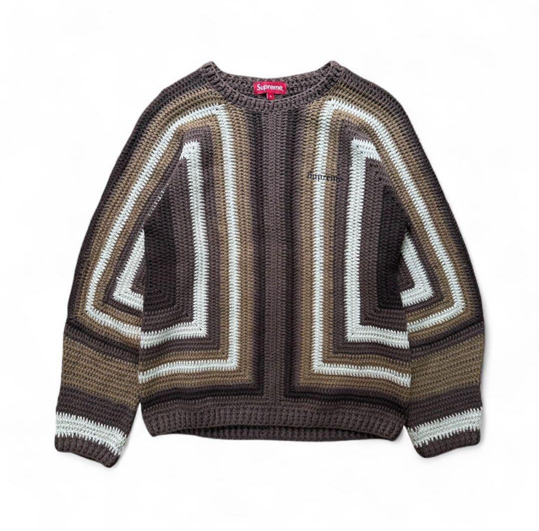 Supreme 2022SS ニットセーター　ブラウン