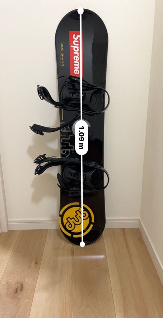 DUBスノーボード 110㎝ バインディングセット