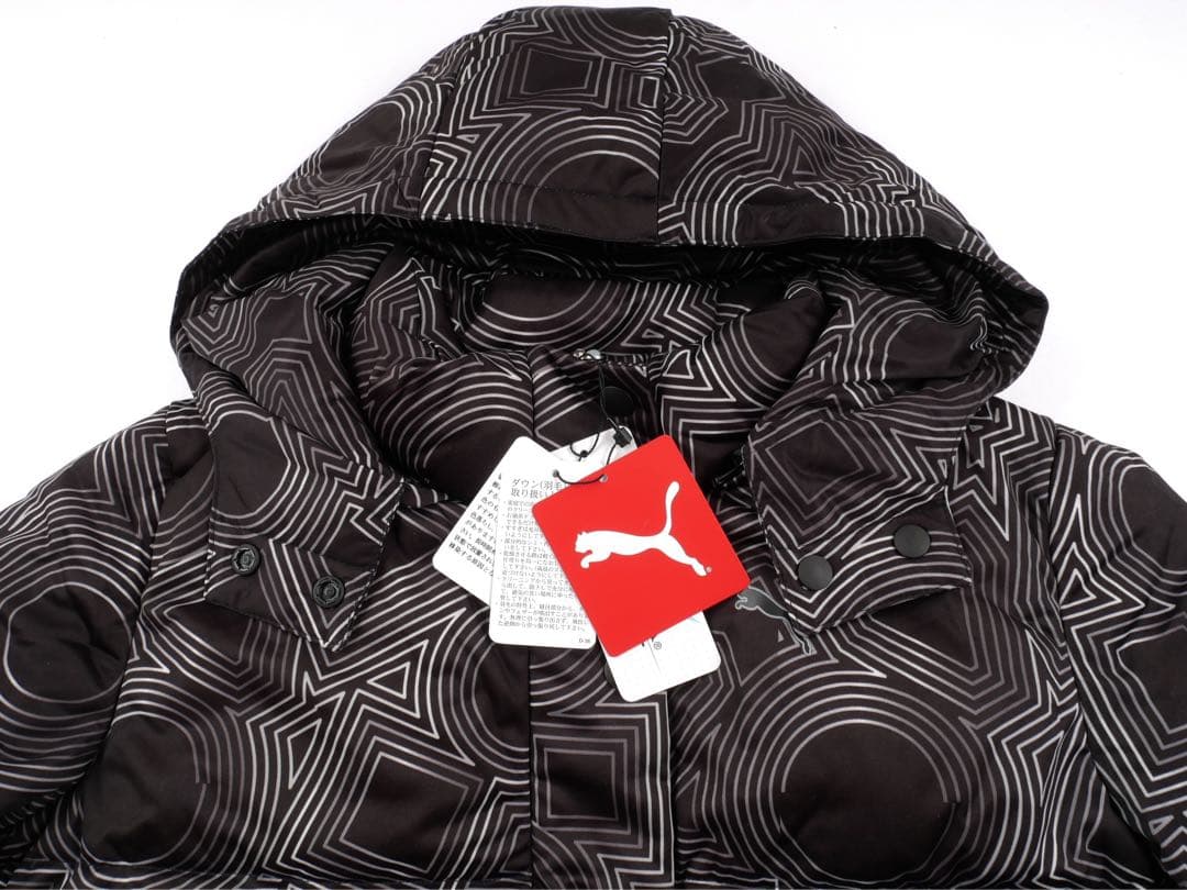 PUMA ゴルフ ストレッチ フード付 リアル ダウン ジャケット
