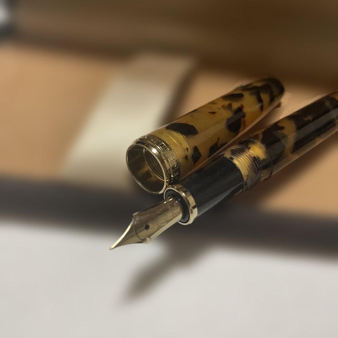 廃盤品　鼈甲　べっ甲　SAILOR セーラー　FOUNDED 1911 万年筆