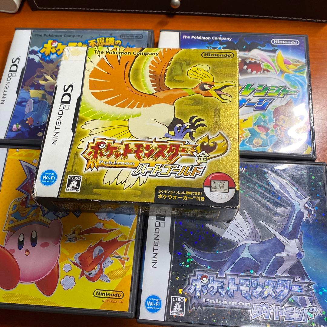 ポケットモンスター ハートゴールド 5枚　ポケウォーカー付