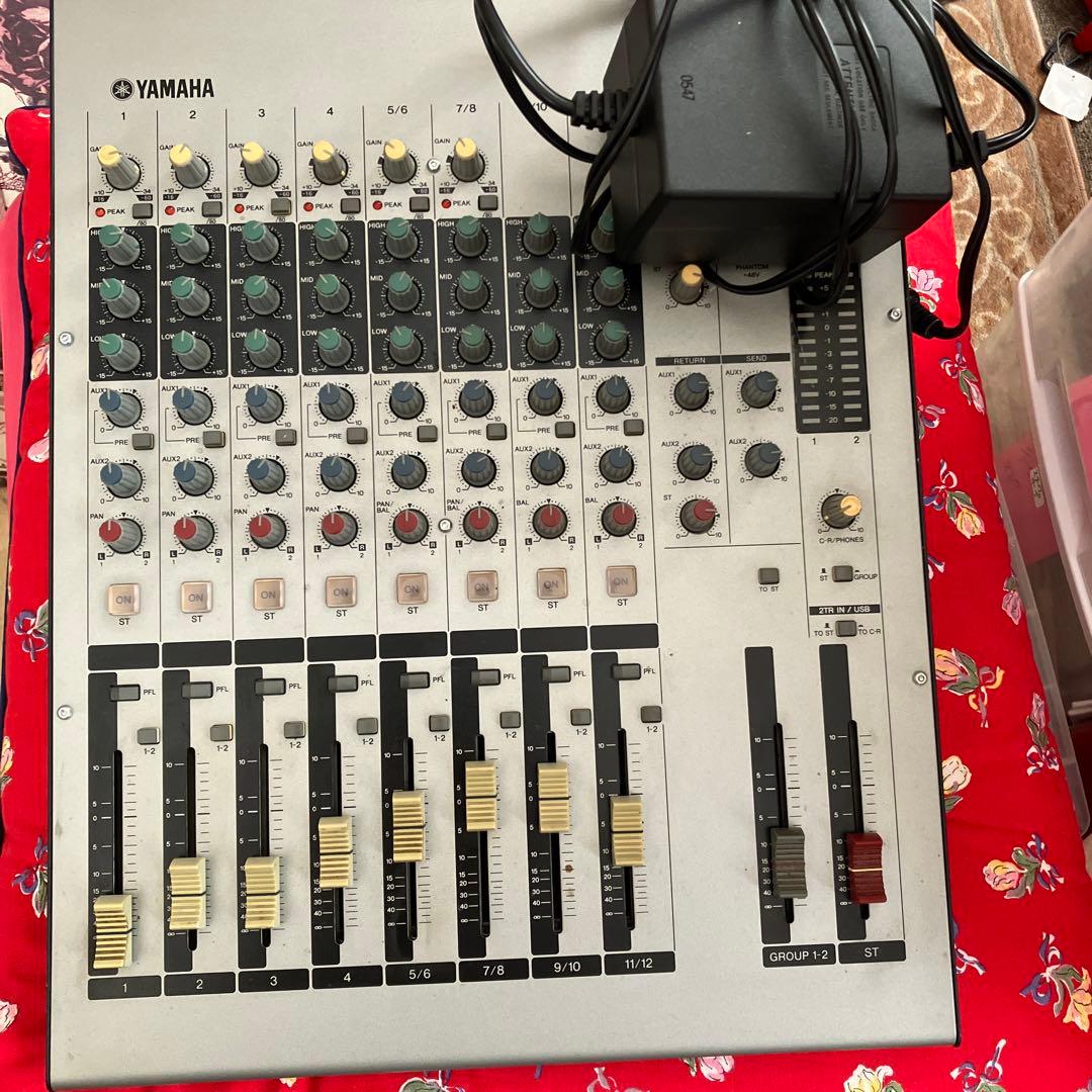 取扱説明書付！Yamaha ヤマハ　MW12 アナログ？ミキサー