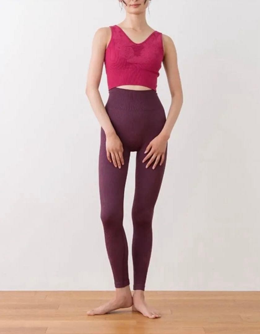 SUKALA アクティブデイジーレギンス ワイン Sサイズ