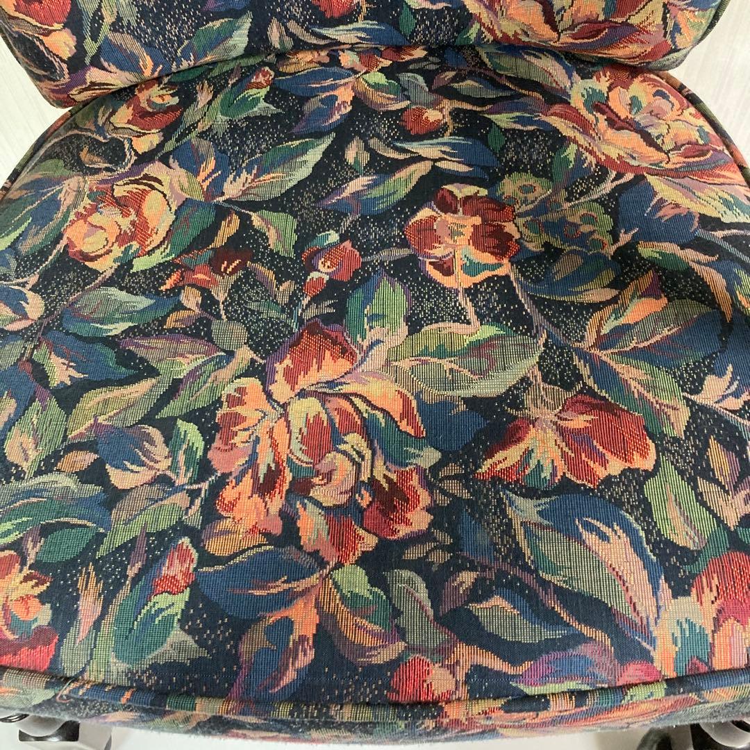 カリモク コロニアル アームチェア 椅子 1人がけ キャスター付き