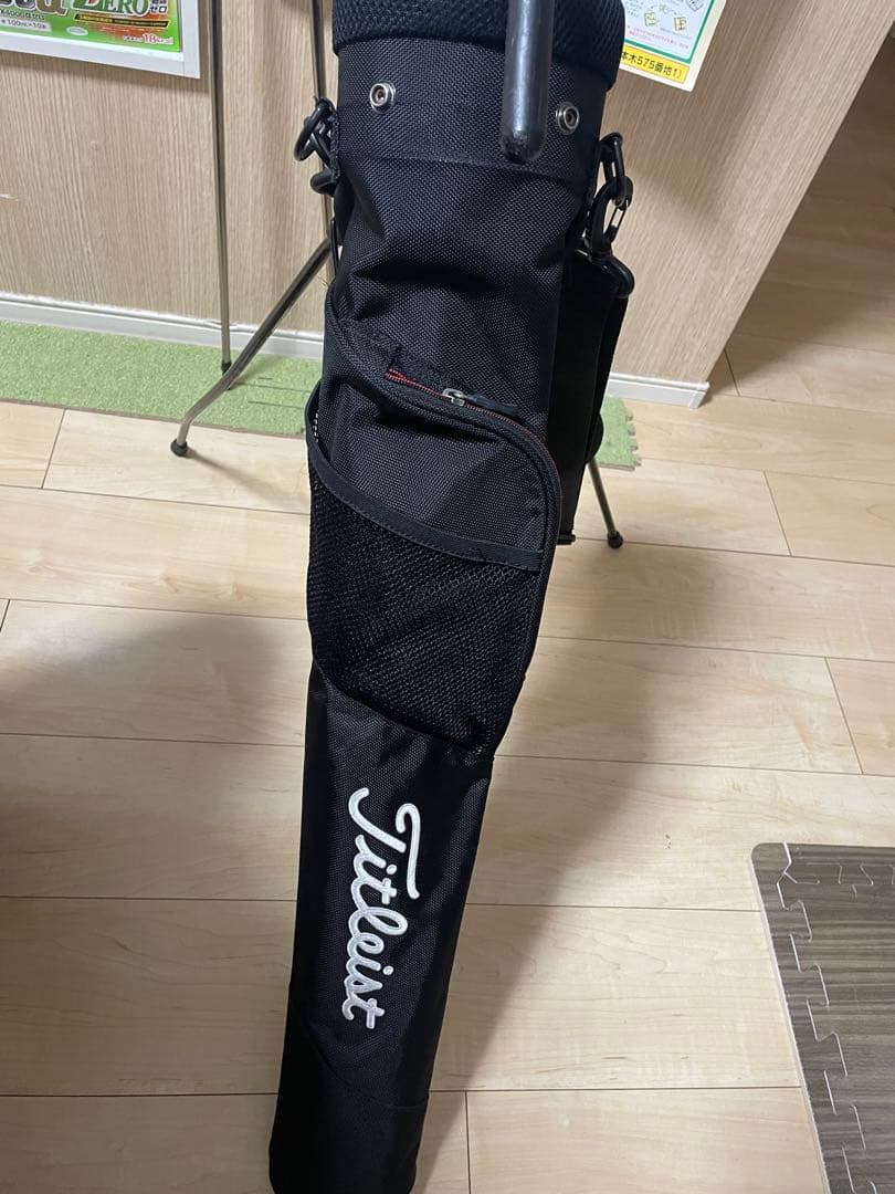 Titleist ブラック セルフスタンドバッグ