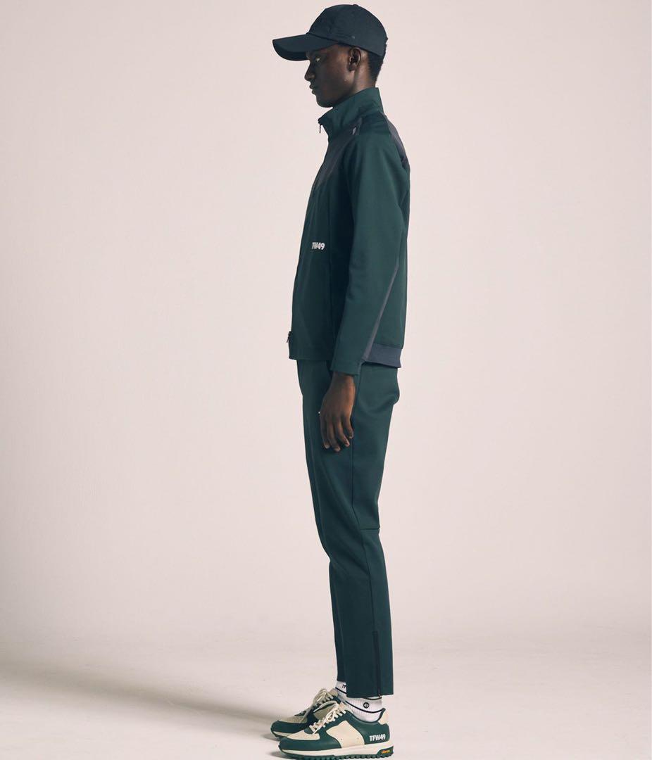 新品タグ付き⭐️TFW49 ⭐️2025FW新作⭐️メンズMサイズ　ブラックパンツ