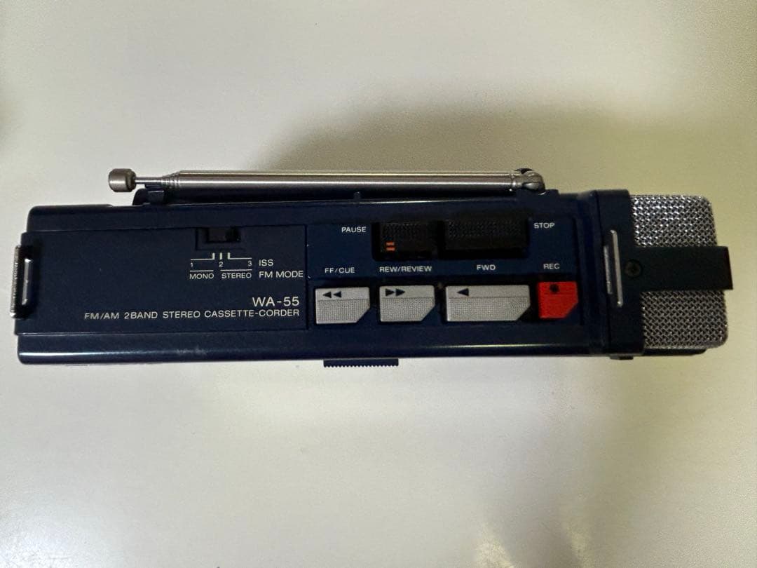 希少美品SONY WM-55 ステレオラジカセ