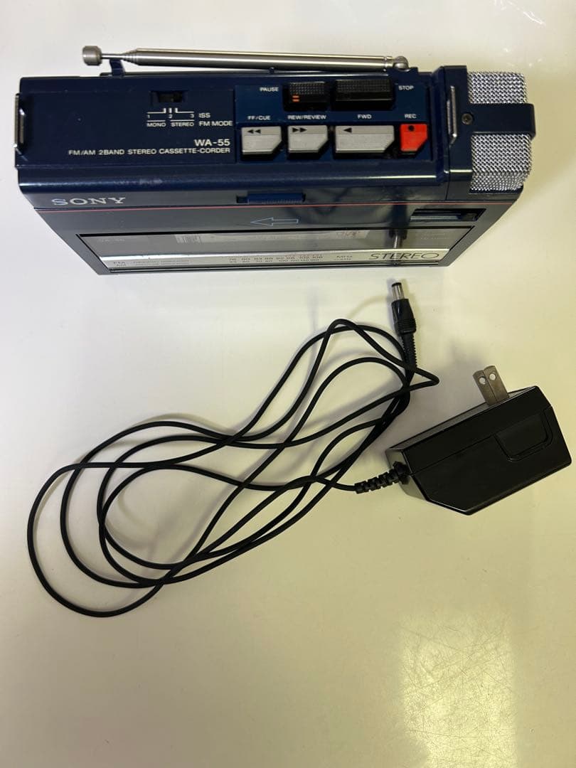 希少美品SONY WM-55 ステレオラジカセ