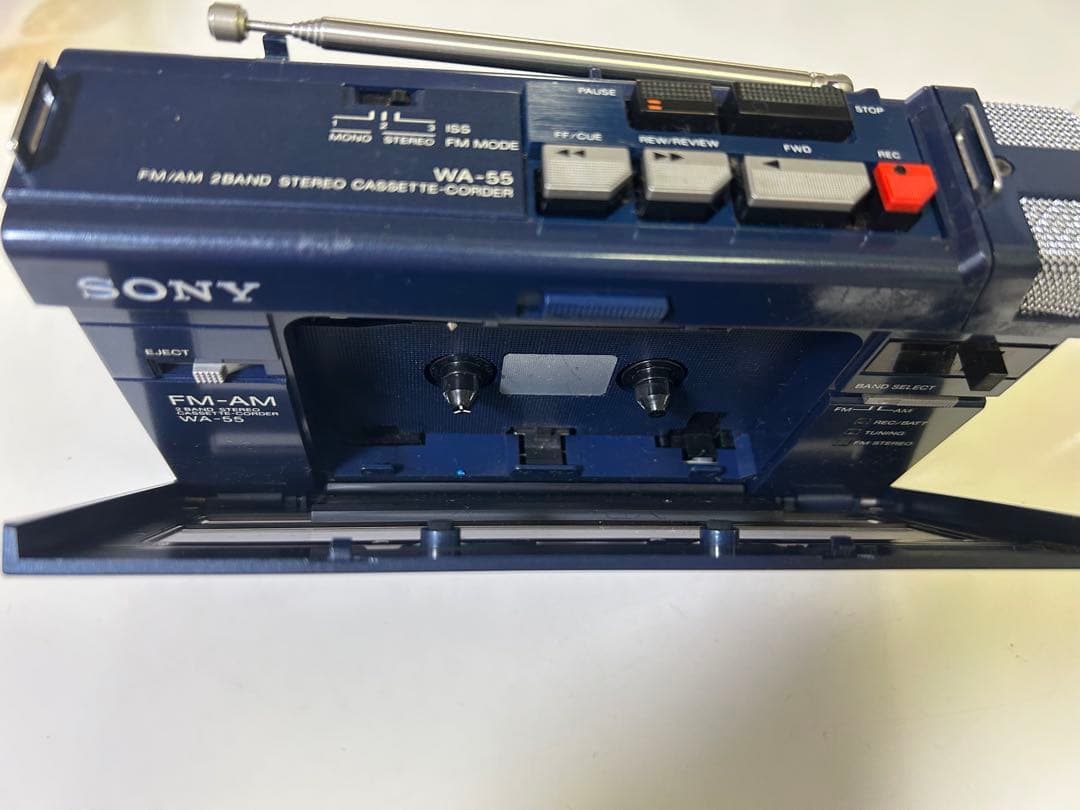 希少美品SONY WM-55 ステレオラジカセ