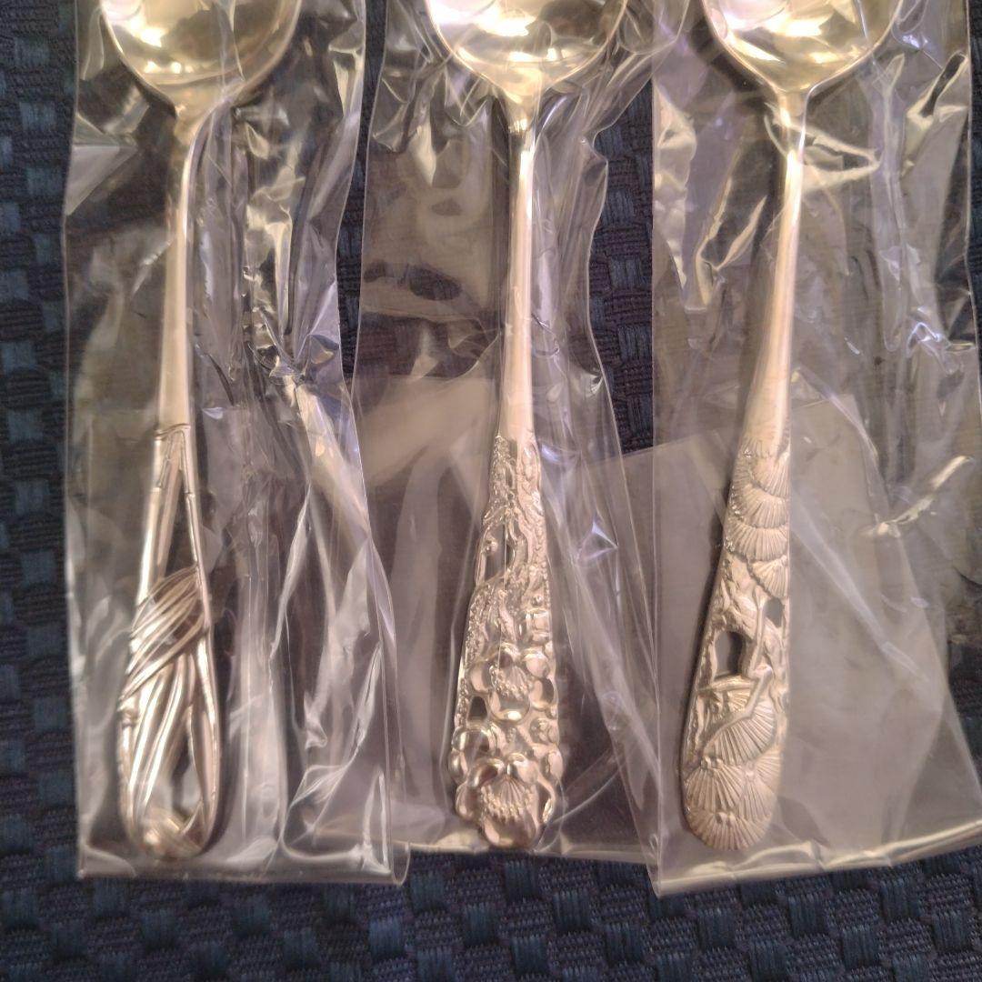 上田銀器 シルバー925 銀製スプーン 5本セット