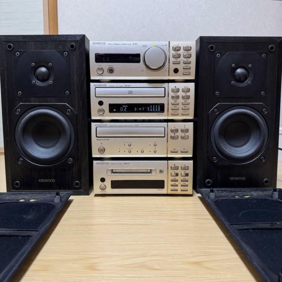 【ジャンク】KENWOOD ミニコンポ