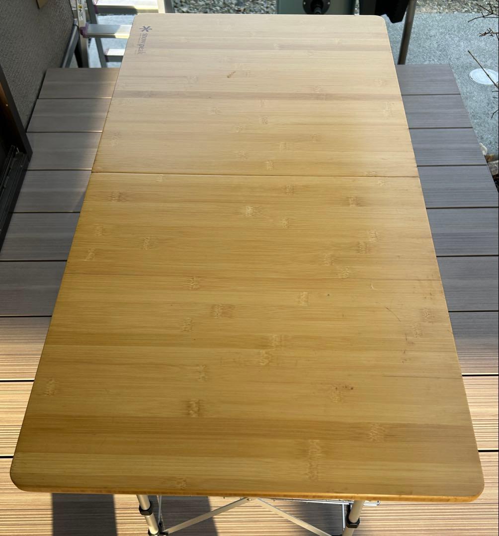  peak フィールドキッチンテーブル竹