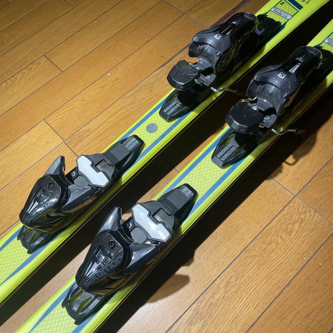 美品軽量salomonサロモンS/MAX6 155cm金具セット　初中級向け