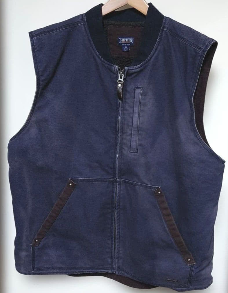 ☆SMITH'S☆スミス90s 裏地ボアダックベスト XL